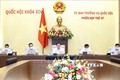 Chủ tịch Quốc hội Vương Đình Huệ phát biểu kết luận nội dung phiên họp. Ảnh: Doãn Tấn - TTXVN