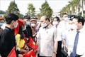 Chủ tịch nước Nguyễn Xuân Phúc dự Lễ khai giảng năm học mới tại Trường Phổ thông Dân tộc nội trú THPT tỉnh Yên Bái