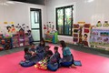 Điểm trường giúp hơn 60 học sinh mầm non ở thôn Ngải Phóng Chồ có điều kiện học tập tốt hơn. Ảnh: Hương Thu - TTXVN