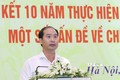 Thứ trưởng Bộ Lao động - Thương binh và Xã hội Nguyễn Văn Hồi phát biểu. Ảnh: TTXVN