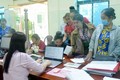 Đông đảo người dân trên địa bàn thành phố Sơn La tham gia “Tuần lễ gửi tiền tiết kiệm, chung tay vì người nghèo”. Ảnh: Quang Quyết-TTXVN