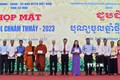 Bí thư Trung ương Đảng Đỗ Văn Chiến dự họp mặt nhân dịp Tết Chôl Chnăm Thmây tại Cà Mau