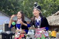 Đồng bào dân tộc Mông Lai Châu rộn ràng xuống phố vui Tết Độc lập