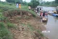 Thanh Hóa công bố tình huống khẩn cấp sạt lở bờ tả sông Bưởi