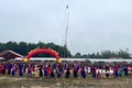Gần 800 người tham gia màn đại Dậm thuông tại Lễ hội cầu mùa của dân tộc Tày