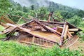 Mưa lớn, dông lốc làm một người bị thương, 534 ngôi nhà dân bị thiệt hại ở Yên Bái