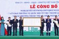 Chủ tịch Quốc hội Vương Đình Huệ dự Lễ công bố thành lập thị xã Chơn Thành, tỉnh Bình Phước