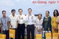 Chủ tịch nước Võ Văn Thưởng thăm xã nông thôn mới nâng cao tại thành phố Châu Đốc, An Giang
