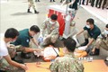 Bệnh viện Dã chiến cấp 2 số 3 Việt Nam vào đợt huấn luyện cuối