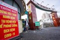 Bệnh viện Bệnh nhiệt đới Thành phố Hồ Chí Minh tạm dừng việc thăm người bệnh nhằm phòng, chống dịch COVID-19. Ảnh: Thu Hương-TTXVN