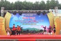Các chàng trai, cô gái Dao trong tiết mục văn nghệ chào mừng Ngày hội văn hóa, thể thao và du lịch xã Hải Sơn, thành phố Móng Cái. Ảnh: Thanh Vân - TTXVN