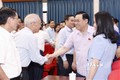 Chủ tịch Quốc hội Vương Đình Huệ tiếp xúc cử tri tại thành phố Hải Phòng