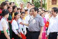 Thủ tướng Phạm Minh Chính kiểm tra công tác chuẩn bị năm học mới tại Phú Thọ