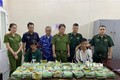 Bắt giữ vợ chồng người Mông vận chuyển 30kg ma túy