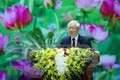  越共中央总书记、国家主席阮富仲致信祝贺水文气象传统日75周年