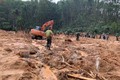 捞庄三号水电站山地区体滑坡事件：发现被泥土掩埋的三具尸体