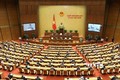 越南第十四届国会第十次会议新闻公报（第一号）