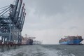  巴地头顿迎来世界超大型集装箱船