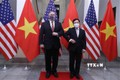 越南政府副总理兼外长范平明与美国国务卿蓬佩奥举行会谈