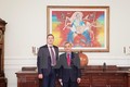乌克兰越南友好协会主席会见即将离任的越南驻乌克兰大使阮英俊