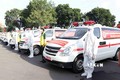 新冠肺炎疫情：国防部向胡志明市移交30辆救护车 助力胡志明市疫情防控