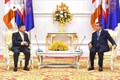 柬埔寨首相洪森希望越柬携手促进贸易发展