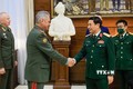 越南国防部长潘文江与俄罗斯国防部长谢尔盖·绍伊古举行会谈