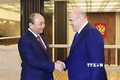 越南国家主席阮春福会见俄罗斯总理米哈伊尔·米什廷