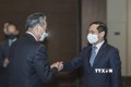 越南外交部部长裴青山与中国外交部长王毅举行会谈