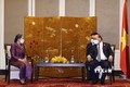 越南国家主席阮春福会见柬埔寨副首相梅森安