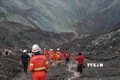 缅甸发生玉矿山体滑坡 至少80人失踪