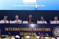 越南海军代表团出席国际海事研讨会
