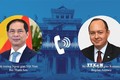 越南外交部部长裴青山同罗马尼亚外交部长波格丹·奥雷斯库通电话