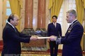 越南国家主席会见前来递交国书的白俄罗斯和埃及大使