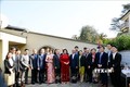 越南常驻瑞士代表团与老挝朋友共庆老挝传统新年