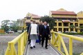 印度下议院议长访问广宁省下龙湾