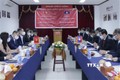 越共中央宣教部高级代表团访老的相关活动