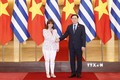 越南国会主席王廷惠会见希腊总统卡特里娜·萨克拉罗普