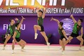 越南健美操队在2022年世界健美操锦标赛夺得金牌