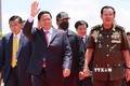 越柬两国总理出席推翻波尔布特政权45周年纪念活动