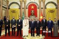 越南国家主席阮春福接受新任驻越大使递交的国书