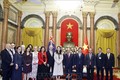 越南国家主席阮春福会见新西兰总理杰辛达·阿德恩
