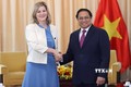 越南政府总理范明政会见荷兰外贸与发展合作大臣施赖纳马赫尔