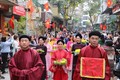 “2023年越南春节，街道春节”文化活动在河内古街举行