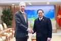 越南政府总理范明政会见葡萄牙外长若昂·戈麦斯·克拉维尼奥