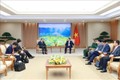 越南政府总理范明政会见日本国家安全保障局长秋叶刚男
