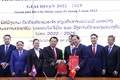 胡志明市与老挝华潘省签署合作谅解备忘录