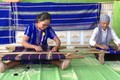 传承戈豪族的传统土锦布编织业