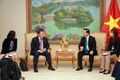 越南政府副总理陈红河会见日本国际协力机构驻越首席代表