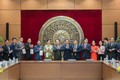 加强越南国会秘书处、办公厅与柬埔寨参议院秘书处的合作关系
